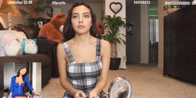 Misdelish Twitch Streamer Sexy Panty Upskirt Vídeo