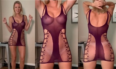 Vicky Stark Leaked Club Wear Vestido Probar En Vídeo Desnudo Leaked