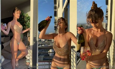 Amanda Cerny Leaked Onlyfans Celebración De Año Nuevo Video Desnudo