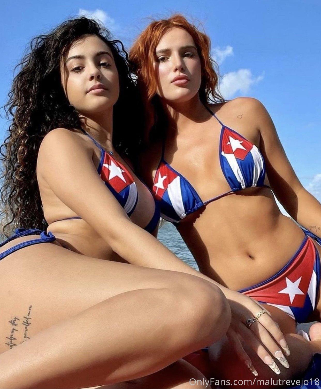 Día Del Barco Malu Trevejo Con Bella Thorne Onlyfans Leak