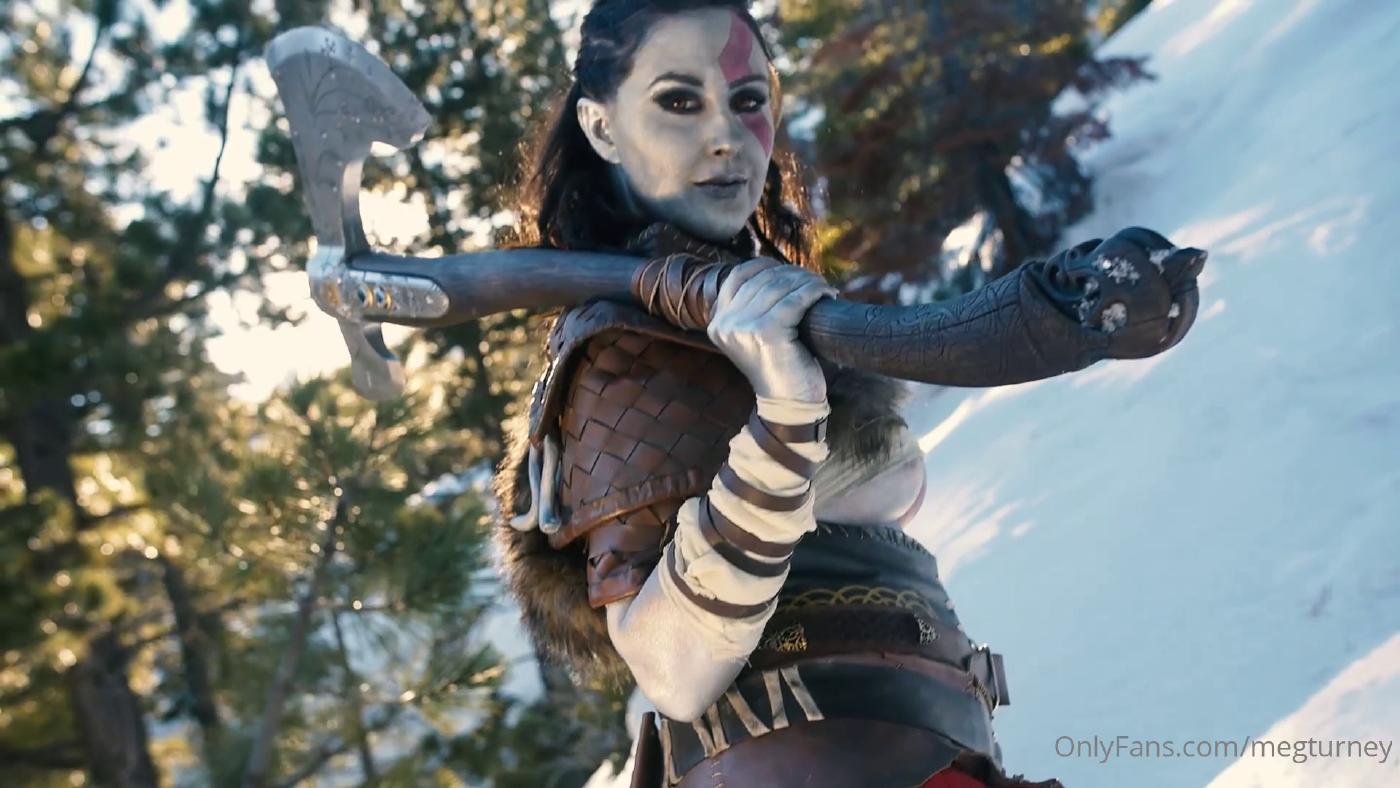 Meg Turney Desnuda Kratos Cosplay Onlyfans Vídeo Leaked