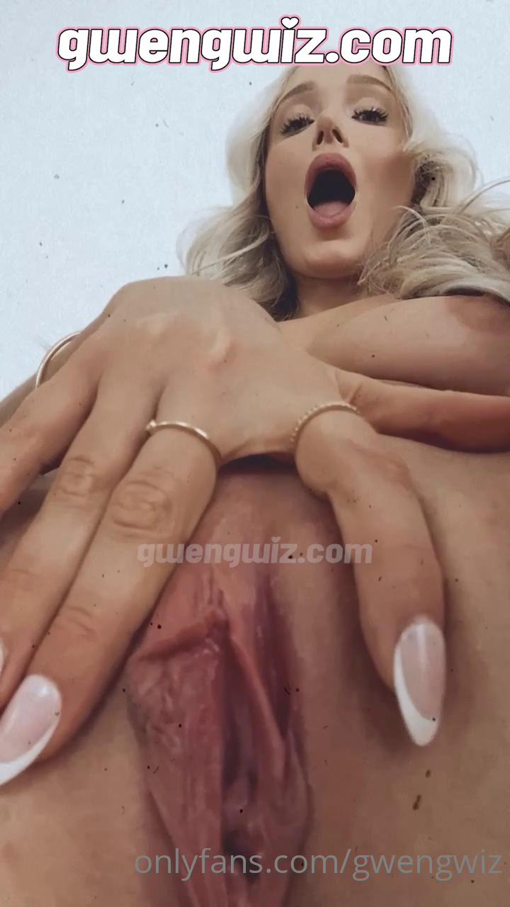 Gwengwiz Desnuda Coño Primer Plano Onlyfans Vídeo Leaked