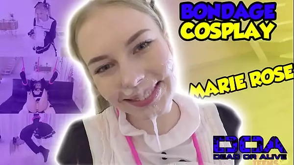 Blonde Cosplay Teen Spy Missionary With Shibari Bondage Rope Mimi Cica Trailer#3