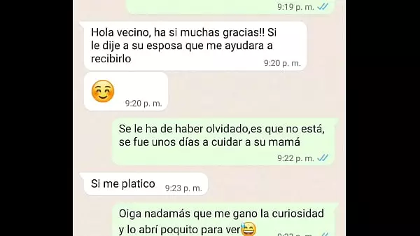 Le Entrego Paquete De Lenceria A La Vecina Y Me Invita A Coger , Me Quedo En Su Casa A Y Le Vuelvo A Dejar La Vagina Llena De Semen En La Mañana