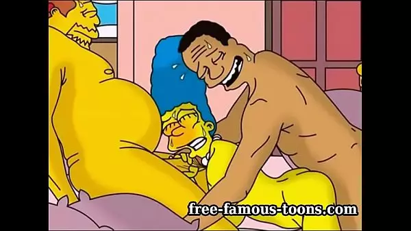 Los Simpsons Parodia Hentai Sexo Duro