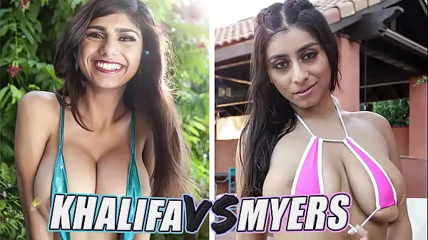 Bangbros - Batalla De Las Cabras Mia Khalifa Vs Violet Myers Segunda Ronda