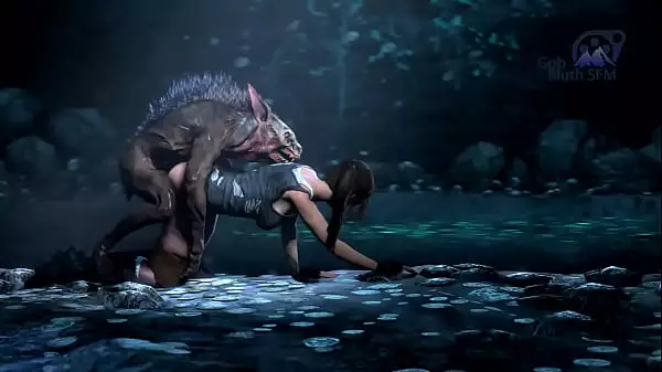 Lara Croft Anal