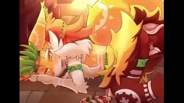 Lindo Braixen Masturbándose