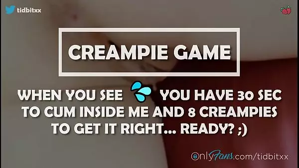 Creampie Compilation Juego "Cum Inside Me" Tidbitxx