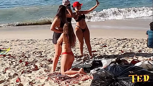 Tits On The Beach