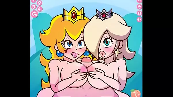 Peach Daisy And Rosalina Naked