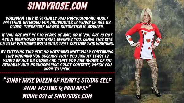 Sindy Rose Queen Fo Hearts Studio Auto Fisting Anal Y Prolapso