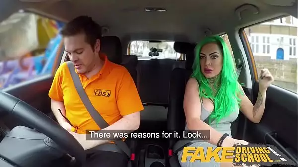 Fake Driving Estudiante Tetona Está Mojada Y Cachonda Para La Polla Del Instructor