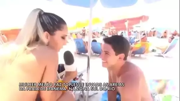 Melón En Topless Mujer - [Playa De Ipanema]