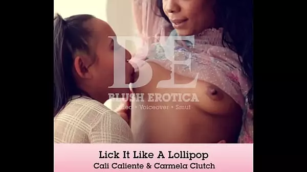 Promo Lick It Like A Lollipop Blush Erotica Lesbian Eatout Scene Con Cali Caliente Y Carmela Clutch