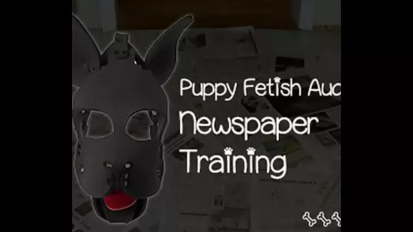 Entrenamiento Del Periódico Puppy Fetish