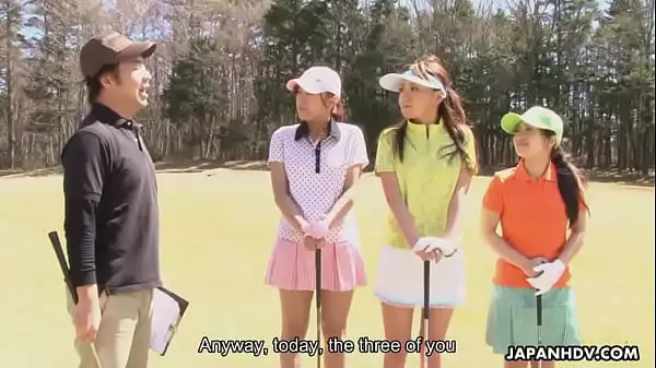 Japanhdv Golf Fan Erika Hiramatsu Nao Yuzumiya Nana Kunimi Scene3 Trailer