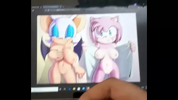 Rouge The Bat Y Amy Rose Semen Tributo