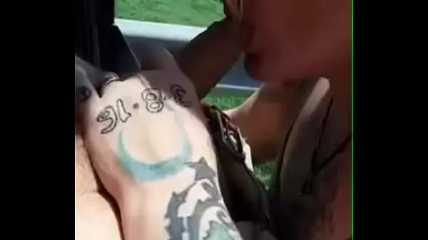 Chubby Hotwife Sucks Off A Stranger On A Country Road