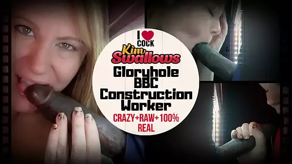 Gloryhole Madness Kimswallows Vs Bbc Trabajador De La Construcción