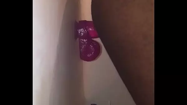 Watch My Tight Black Pussy Fuck My 8" Dildo