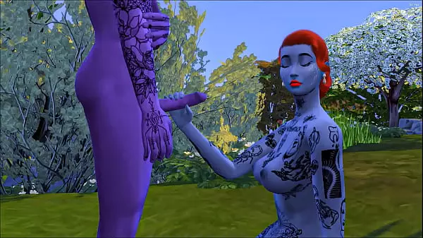 Avatar Con Neytiri Animación 3D