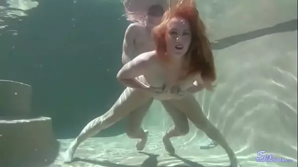 Redhead Ami Emerson Fucks Underwater
