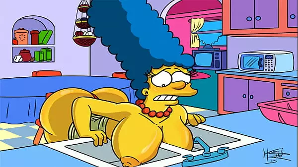 Marge Simpson Teniendo Sexo
