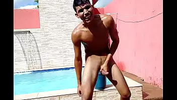 Bañandose Porno