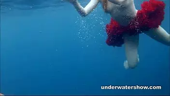 Shoulder Ride In Swimming Pool