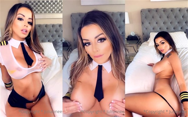 Juli Annee Desnuda Caliente Vuelo Asistente Vídeo Leaked