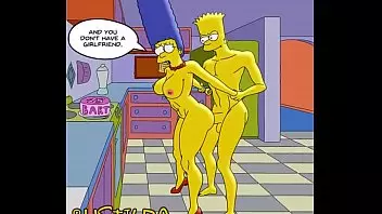 Marge Y Bart Follando
