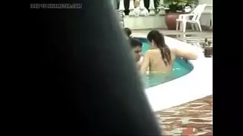 Couple In Pool