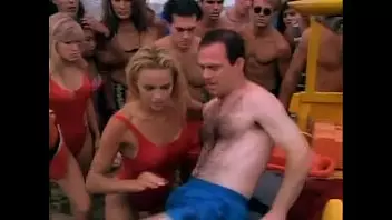 Pamela Anderson Against The Wall