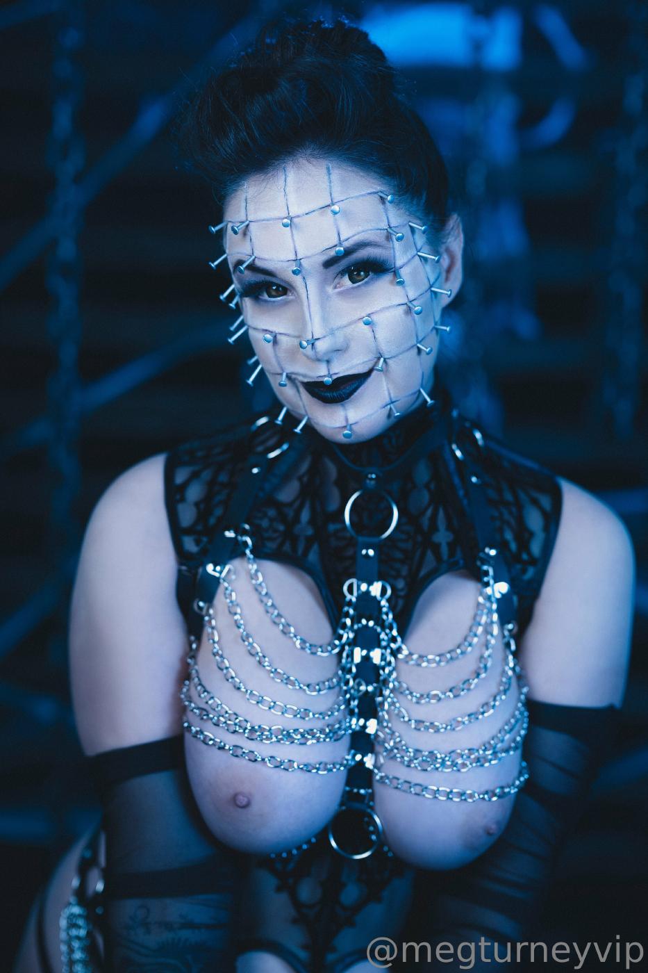 Meg Turney Desnuda Pinhead Cosplay Onlyfans Conjunto Leaked