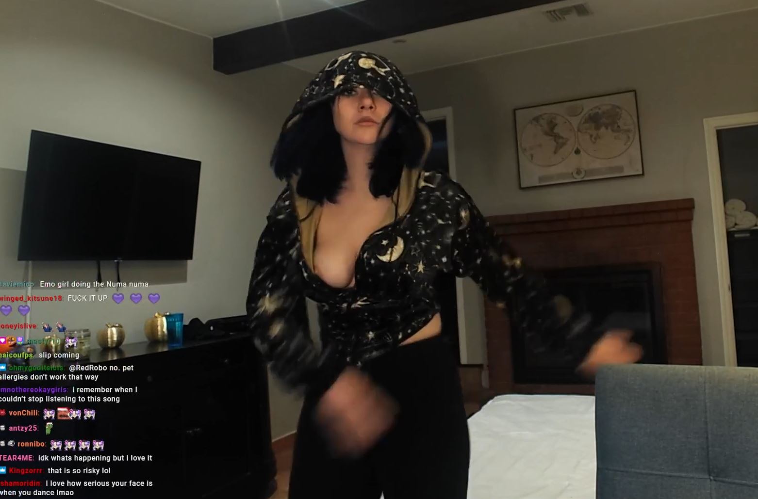 Justaminx Pezón Slip Dancing Twitch Leaked Video