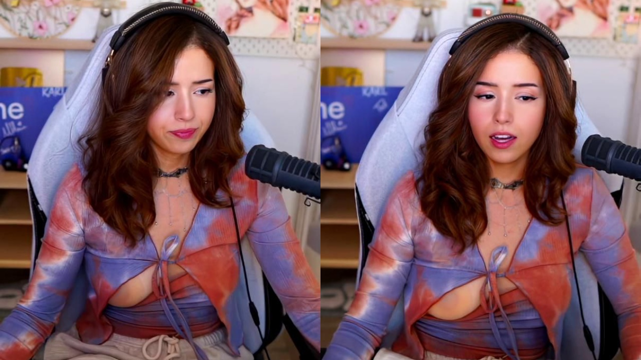 Pokimane Pezón Pezón Resbalón Accidental Twitch Vídeo