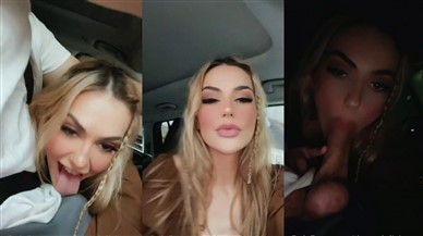 Olivia Mae Coche Mamada Vídeo Leaked