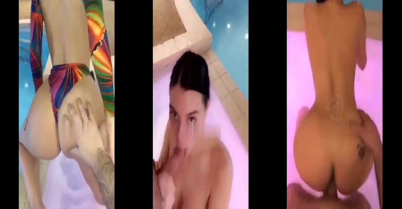 Lana Rhoades Desnuda Piscina Mamada Y Joder Vídeo Porno