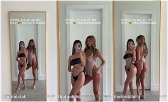 Natalie Roush Leaked   Widh Hayley Maxfield Espejo Selfie Tetas