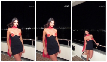 Kendall Jenner Desnuda Pasties Vestido Sincero Vídeo Leaked