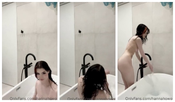 Hannahowo Desnudos Burbuja Baño Onlyfans Vídeo Porno Leaked