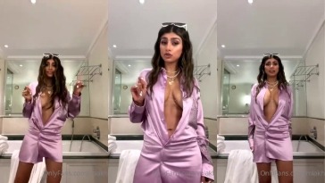 Mia Khalifa Desnuda Topless Alto Tacón Tratar En Onlyfans Vídeo Porno Leaked