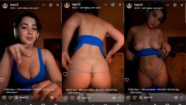 Lupuwellness Desnuda Tetas Shake Livestream Vídeo