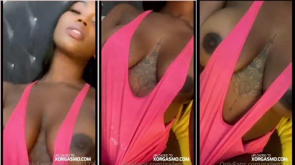 Gailen La Moyeta Exhibiendo Su Pecho