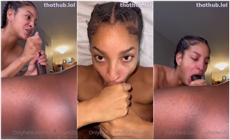 Foxybrown20 Desnudo Pov Mamada Onlyfans Leaked