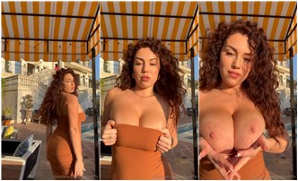 Playgirlcris Onlyfans Tetas Desnudas Al Aire Libre