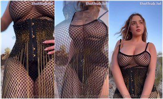 Demi Rose Desnuda Tetas Ver A Través De Fishnet Vídeo Leaked