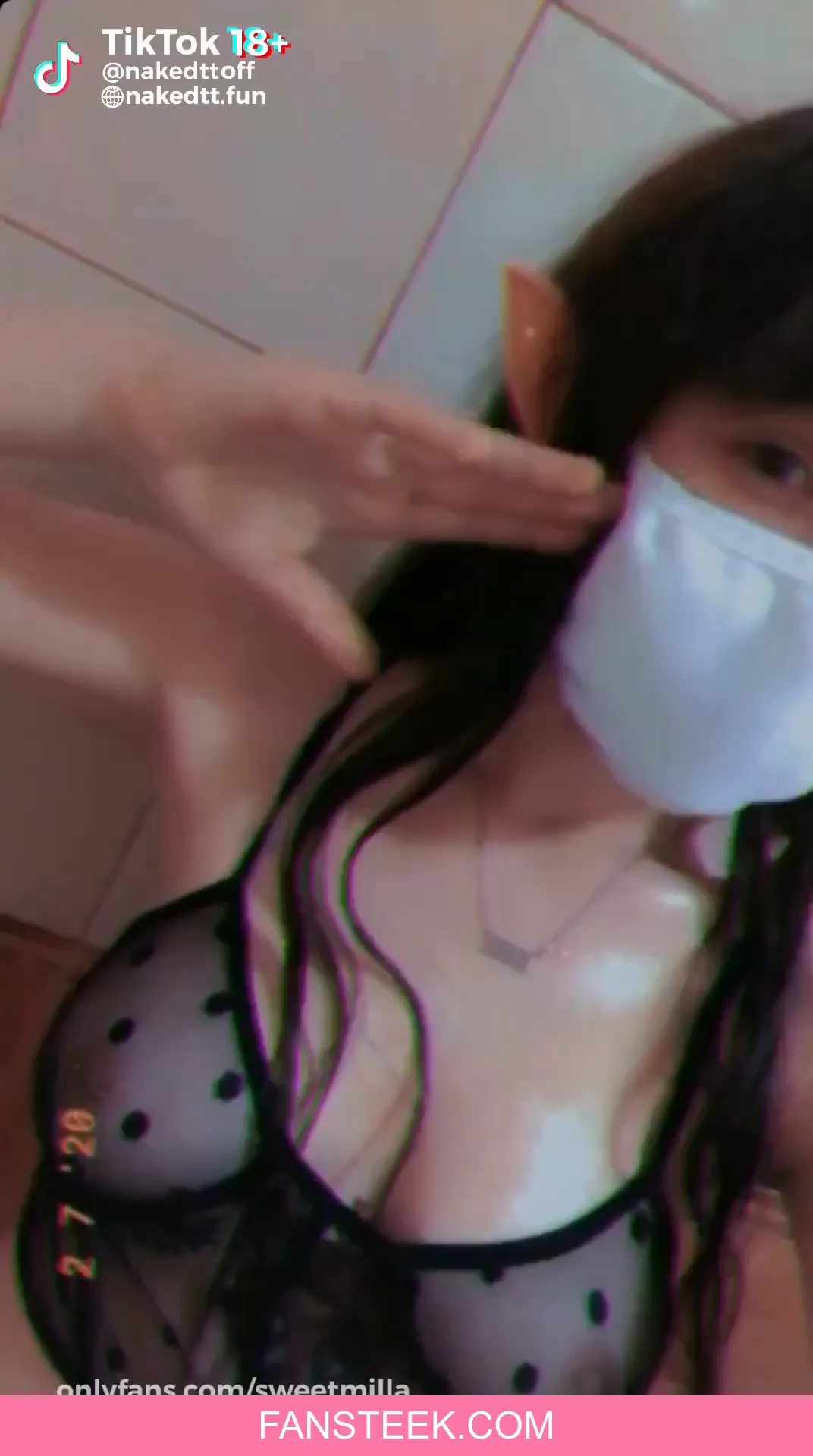 Milana(Cattcandy) Tiktok Desnuda Leaks Vídeo