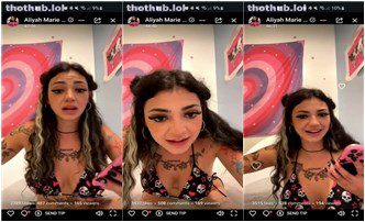 Itsaliyahmarie Desnudos Bathrub Titty Flash Livestream Leaked